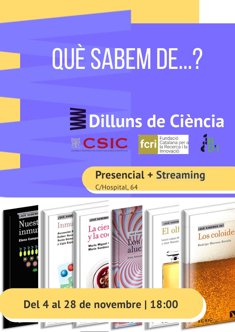 ¿Qué sabemos de...? Lunes de Ciencia